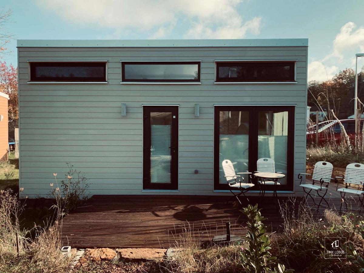 TINYLODGE am Ellertshäuser See Stadtlauringen Exterior foto