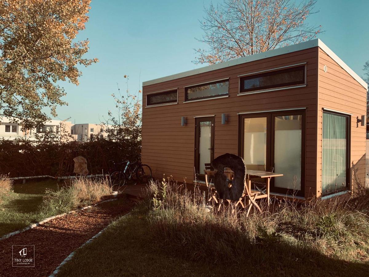 TINYLODGE am Ellertshäuser See Stadtlauringen Exterior foto