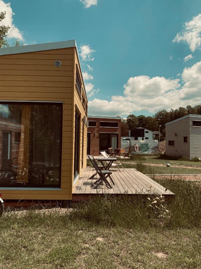 TINYLODGE am Ellertshäuser See Stadtlauringen Exterior foto