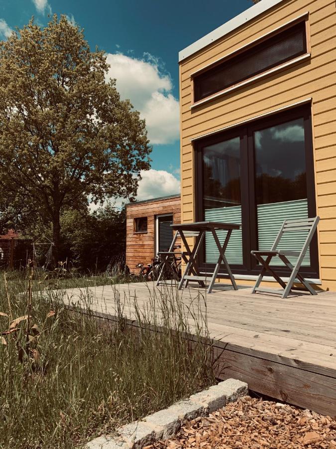 TINYLODGE am Ellertshäuser See Stadtlauringen Exterior foto