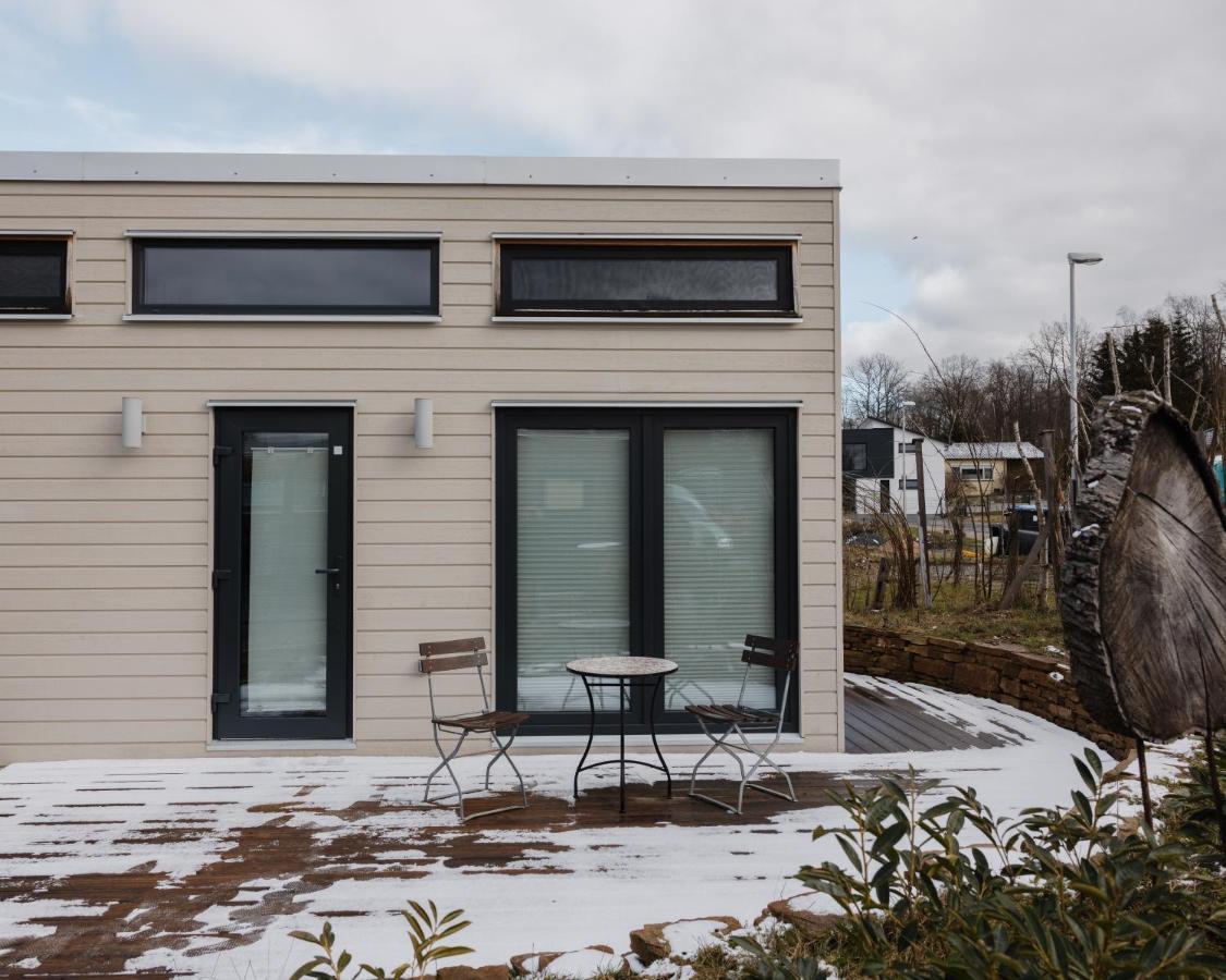TINYLODGE am Ellertshäuser See Stadtlauringen Exterior foto