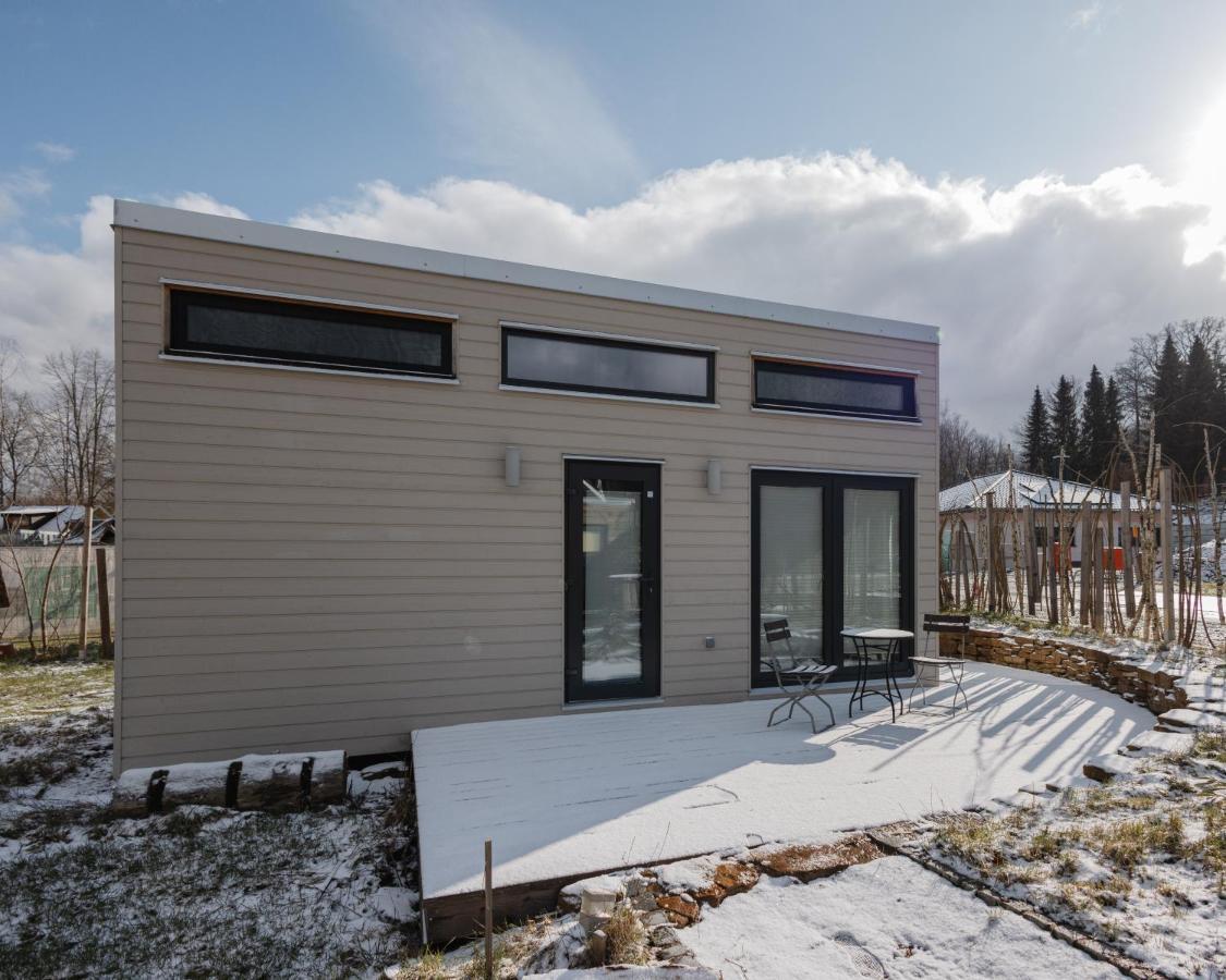 TINYLODGE am Ellertshäuser See Stadtlauringen Exterior foto